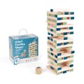 BS TOYS. Παιχνίδι ισορροπίας & στρατηγικής με ξύλινα τουβλάκια και ζάρι