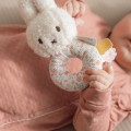 LITTLE DUTCH. Υφασμάτινη κουδουνίστρα Miffy - Lucky Blossom GRS