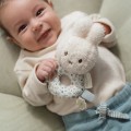 LITTLE DUTCH. Υφασμάτινη κουδουνίστρα Miffy - Lucky Leaves GRS