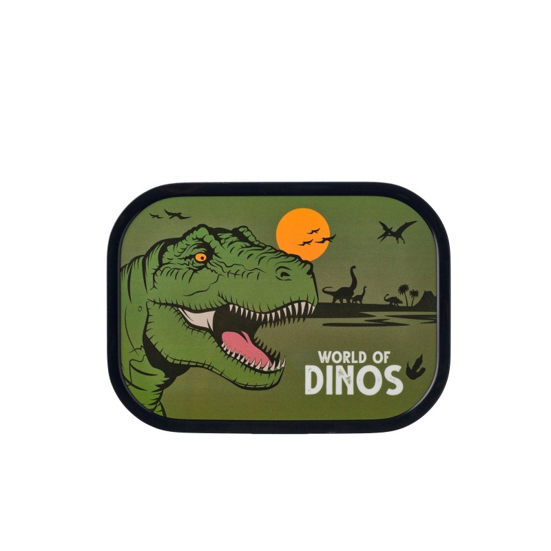MEPAL. Φαγητοδοχείο με 3 διαμερίσματα (Dino)