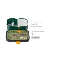 MEPAL. Φαγητοδοχείο με 3 διαμερίσματα (Dino)