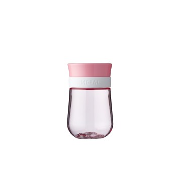 MEPAL. Εκπαιδευτικό ποτηράκι περιμετρικό 300ml (ροζ)