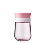 MEPAL. Εκπαιδευτικό ποτηράκι περιμετρικό 300ml (ροζ)