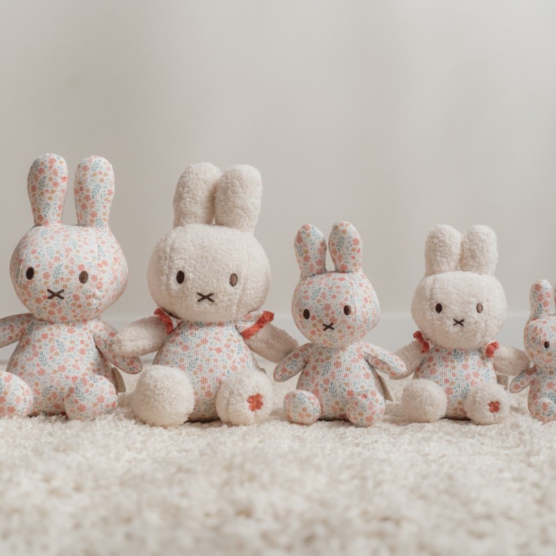 LITTLE DUTCH. Υφασμάτινο κουκλάκι Miffy Lucky Blossom GRS 20εκ.