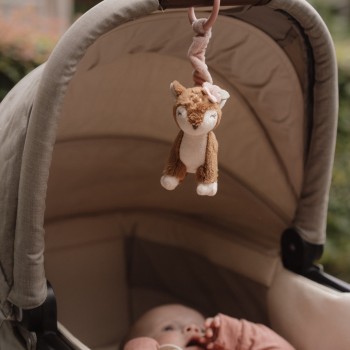 LITTLE DUTCH. Υφασμάτινο παιχνίδι με δόνηση ελαφάκι Fairy Garden GRS