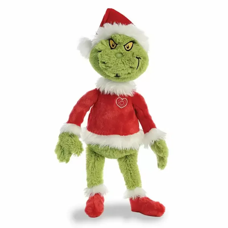 Santa Grinch Λούτρινο 46εκ.