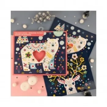 Auzou My Little Artist's Activity Kit - Rhinestone pictures (Δημιουργίες με Στρασάκια)