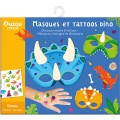 Auzoo Σετ Δημιουργικής Κατασκευής: Μάσκες & Τατουάζ Δεινόσαυροι