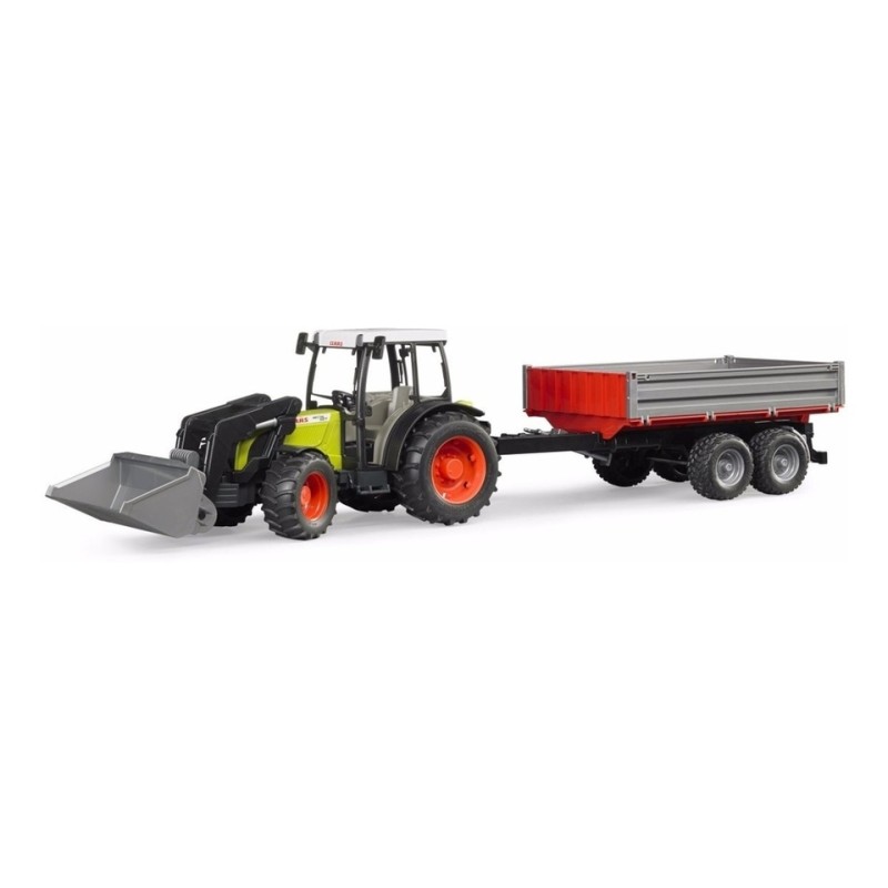 Bruder "Claas Nectis 267 F με Φορτωτή & Καρότσα" - 1:16