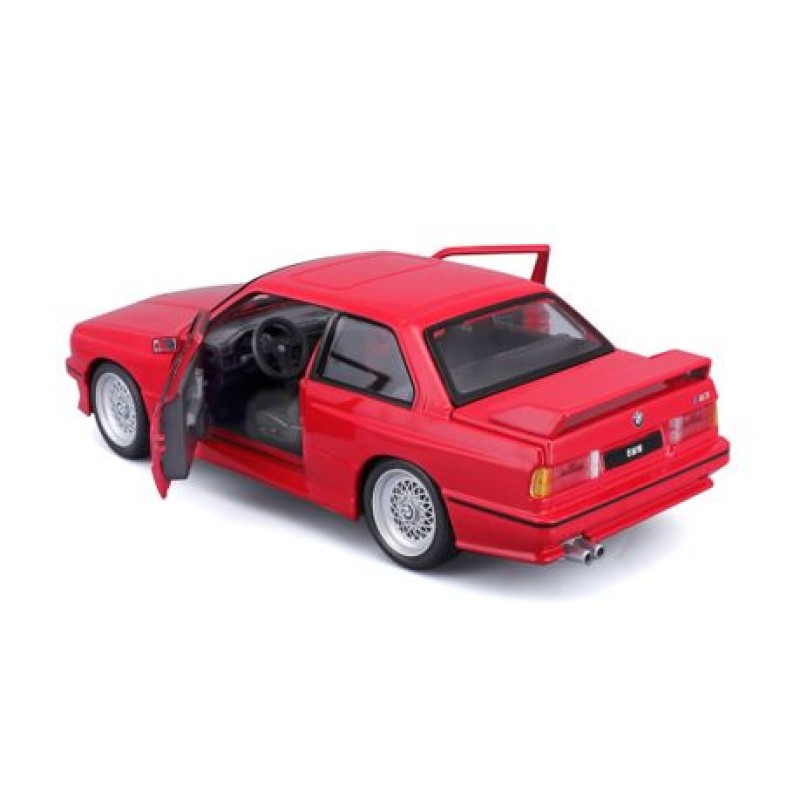 Bburago BMW M3 (1988) Red  – 1:24