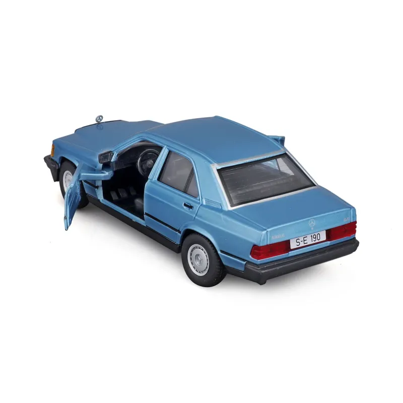 Bburago Mercedes-Benz 190E (1987) Blue  – 1:24