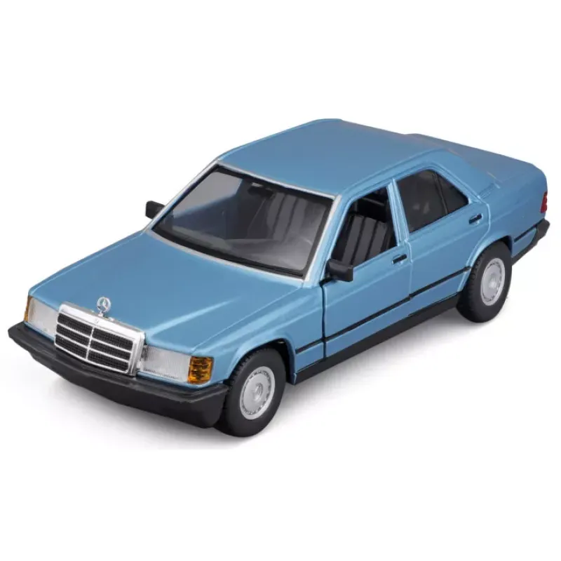 Bburago Mercedes-Benz 190E (1987) Blue  – 1:24