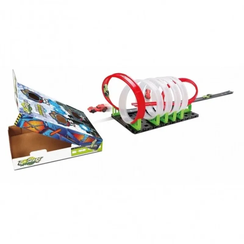 Bburago GoGears Extreme Hyper6 Loop & Launch (with 2 cars)