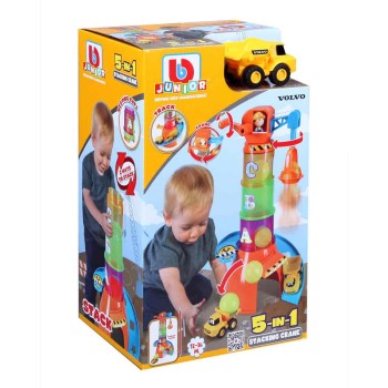 Bburago Junior Volvo Stacking Crane