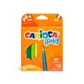 Carioca Ξύλομπογιές Baby Triangular 10 Χρώματα 