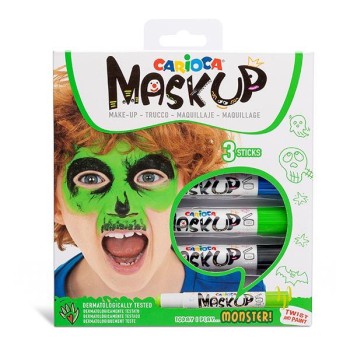 Carioca Mask Up Σετ Ζωγραφικής Προσώπου σε Στικ "Monster"