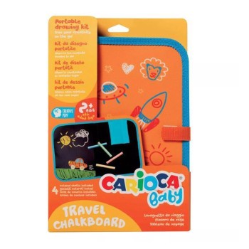 Carioca Baby Travel kit Ζωγραφικής με 4 Κιμωλίες