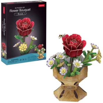  CubicFun 3D Puzzle "Flower Bouquet Rose"