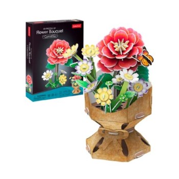  CubicFun 3D Puzzle "Flower Bouquet Camellia"