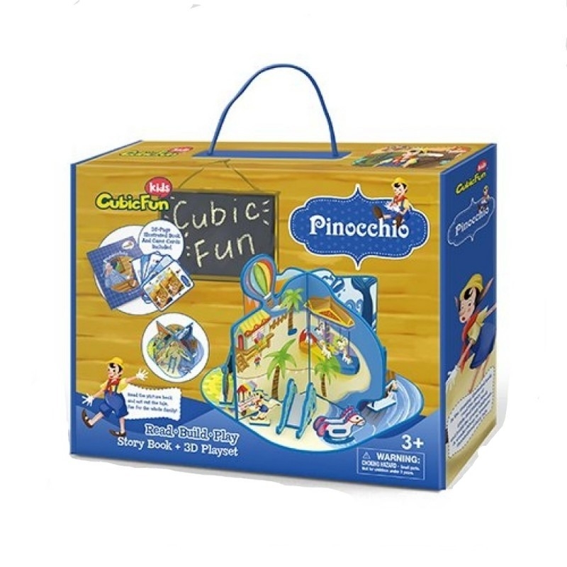 CubicFun 3D Puzzle Fairrytale Time "Πινόκιο"