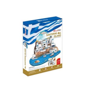 CubicFun 3D Puzzle World Style "Σαντορίνη"