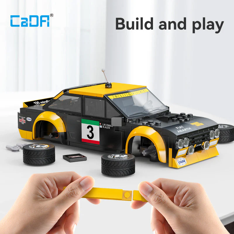 CaDA Fiat Abarth 131 Smart RC – Dual Mode Control