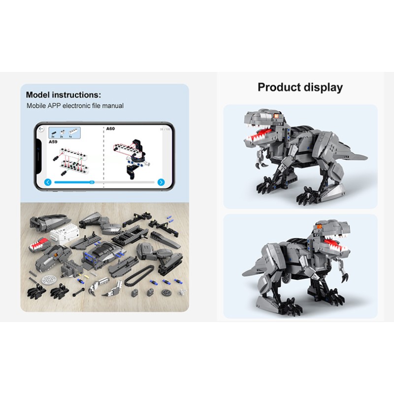 CaDa T-Rex Robot = Dual Mode Control 