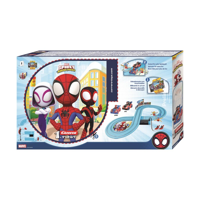 Carrera Slot 1.First: Marvel Spidey - It's Spidey Time! - 1:50