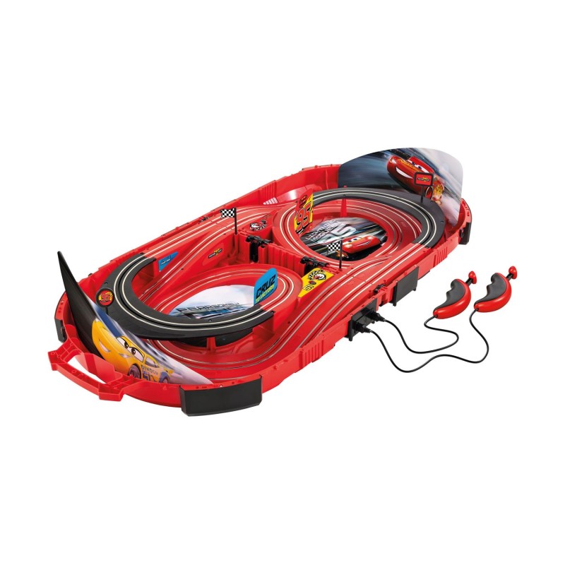 Carrera Disney Speed Arena : Cars - Race in a Case Lighting Mcqueen vs Cruz Ramirez