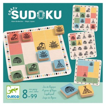Djeco Επιτραπέζιο Λογικής "Crazy Sudoku"