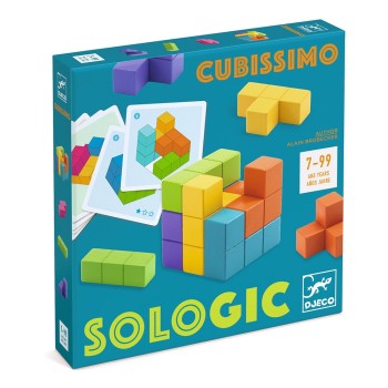 Djeco Επιτραπέζιο παιχνίδι λογικής "Cubissimo"