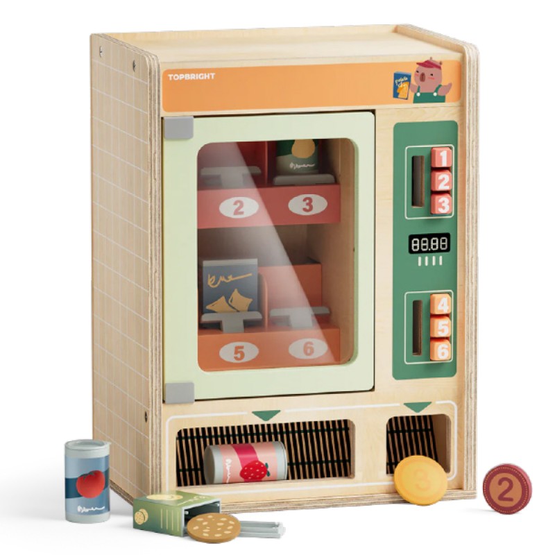 TOPBRIGHT Play Montessori Αυτοματος Πωλητης– Shop & Go Vending Machine 