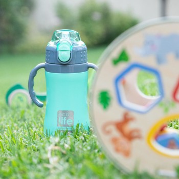 Eco Life Παιδικό  Ανοξείδωτο Παγούρι Θερμός Kids Thermos Mint 300ml