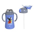 Eco Life Παιδικό Ανοξείδωτο Παγούρι Θερμός Kids Thermos "Bing - Voooosh" Blue 300ml