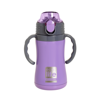 Eco Life Παιδικό  Ανοξείδωτο Παγούρι Θερμός Kids Thermos Lilac 300ml