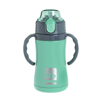 Eco Life Παιδικό  Ανοξείδωτο Παγούρι Θερμός Kids Thermos Mint 300ml