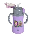 Eco Life Παιδικό Ανοξείδωτο Παγούρι Θερμός Kids Thermos "Masha -Eco Friendly" Lilac 300ml
