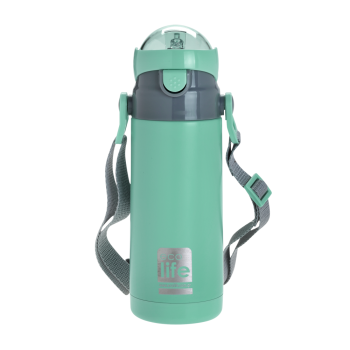 Eco Life Παιδικό  Ανοξείδωτο Παγούρι Θερμός Kids Thermos Mint 400ml