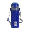 Eco Life Παιδικό  Ανοξείδωτο Παγούρι Θερμός Kids Thermos Navy Blue 400ml