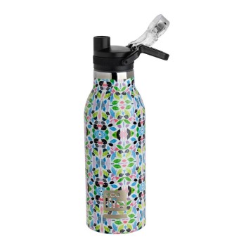 Eco Life Ανοξείδωτο Παγούρι Θερμός Art 550ml Sport Πώμα