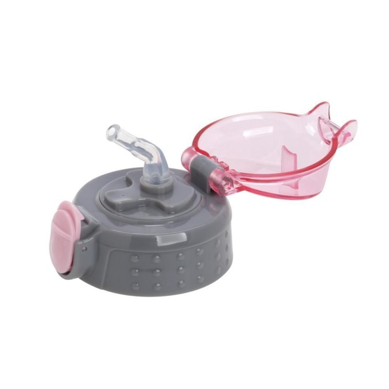 Eco Life Aνταλλακτικό Πώμα για Kids Thermos Ροζ 300ml