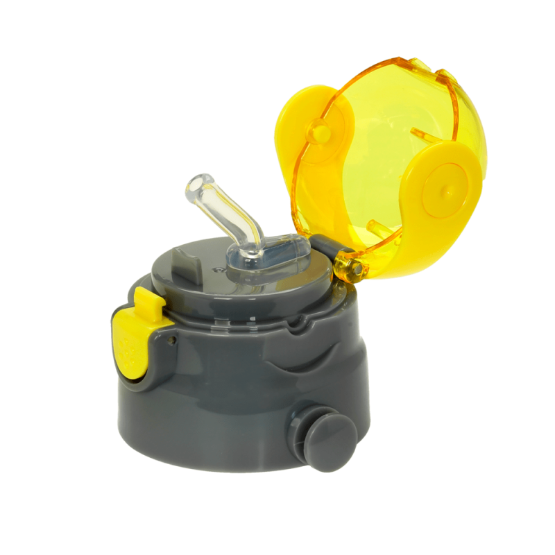 Eco Life Aνταλλακτικό Πώμα για Kids Thermos Κίτρινο 400ml