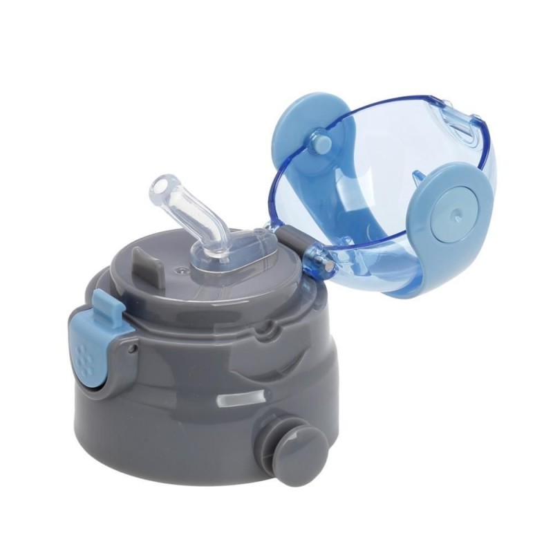 Eco Life Aνταλλακτικό Πώμα για Kids Thermos Γαλάζιο 400ml