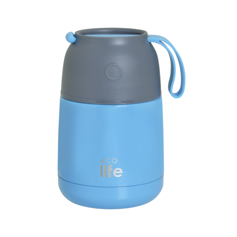 Eco LifeΘερμός Φαγητού 450ml Baby Blue
