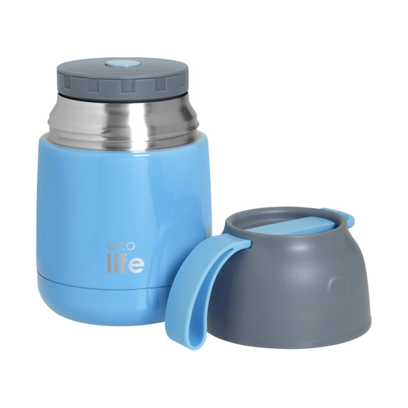 Eco LifeΘερμός Φαγητού 450ml Baby Blue