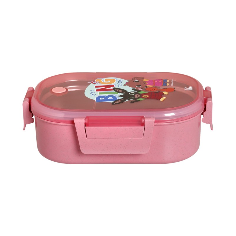 Eco Life "It's A Bing Thing" Pink Φαγητοδοχείο 900ml Με Χώρισμα