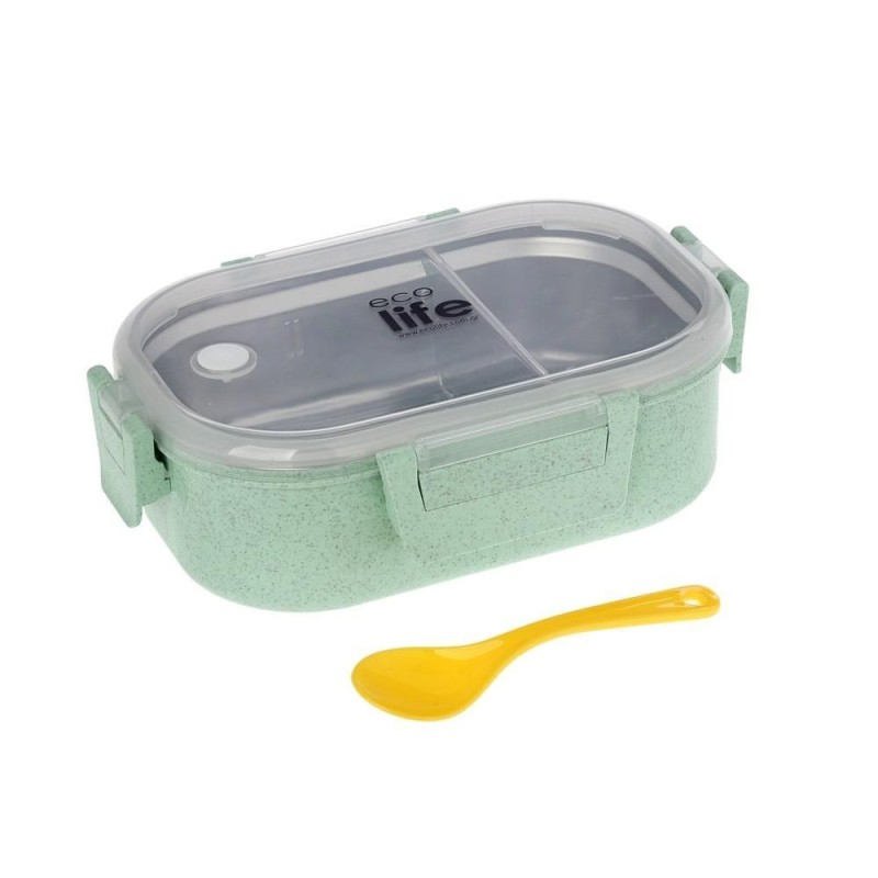 Eco Life Light Green Φαγητοδοχείο 900ml Με Χώρισμα