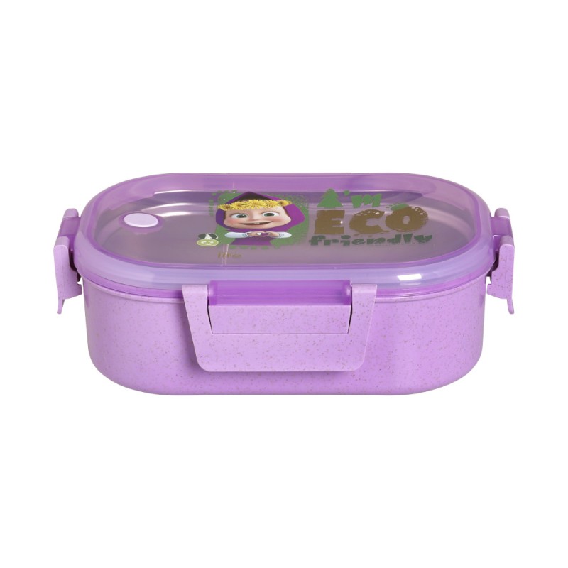 Eco Life "Masha - "Eco Friendly" Lilac Φαγητοδοχείο 900ml Με Χώρισμα