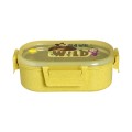 Eco Life "Masha - Save The Wild" Yellow Φαγητοδοχείο 900ml Με Χώρισμα
