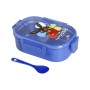 Eco Life "Bing- Voooosh" Blue Φαγητοδοχείο 900ml Με Χώρισμα